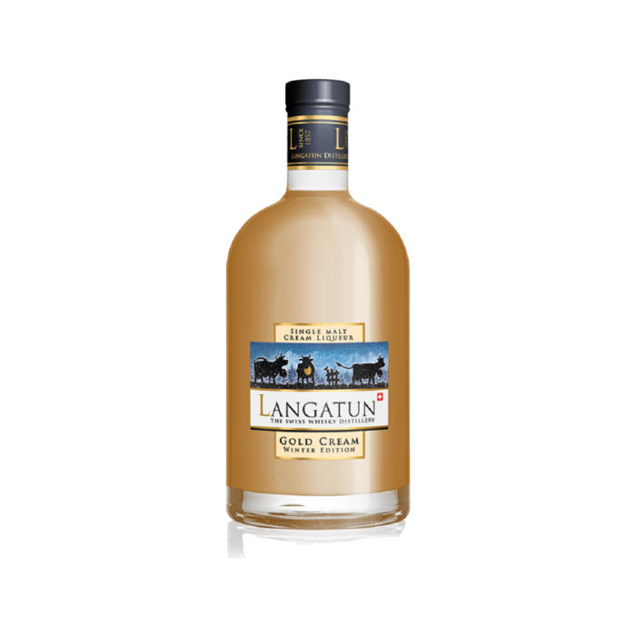 Langatun Gold Cream Single Malt Cream Liqueur - Winter Edition